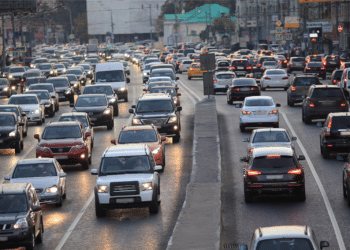 cars on road