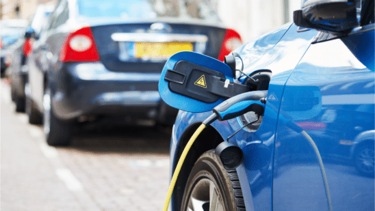 ev charging on street