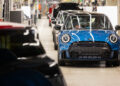 A Mini Cooper S car on the production line at BMW AG's Mini final assembly plant in Cowley near Oxford, UK, on Monday, Sept. 11, 2023. BMW will invest in the 110-year-old plant where the Mini brand was born, tapping the UK government for support to secure the factory's future.