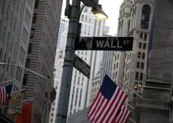 The New York Stock Exchange As US Stocks Rise