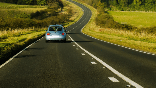 Car in England UK