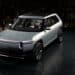 A Rivian R3 prototype crossover electric vehicle (EV) during an unveiling event in Laguna Beach, California, US, on Thursday, March 7, 2024. Rivian surprised investors with a prototype of a future crossover EV called R3, saying this model would be priced lower than the R2. Photographer: Kyle Grillot/Bloomberg