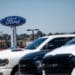 Ford signage at a dealership in Richmond, California, US, on Friday, June 21, 2024. CDK Global, a software provider to some 15,000 car dealers, was waylaid by debilitating cyberattacks this week that have had a crippling effect on the auto sales industry. Photographer: David Paul Morris/Bloomberg