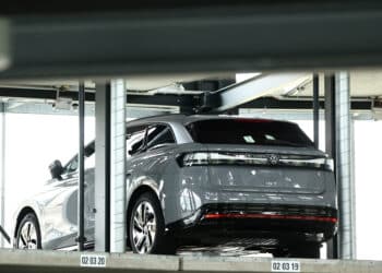 A VW ID. 7 electric automobile. Photographer: Liesa Johannssen/Bloomberg