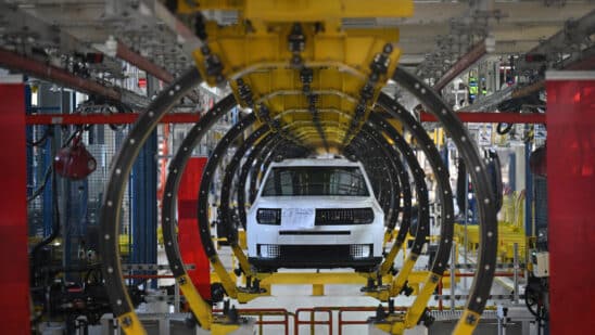 Earlier this month, the owner of the Jeep and Fiat brands reported declining third-quarter vehicle shipments. Photographer: Oliver Bunic/Bloomberg