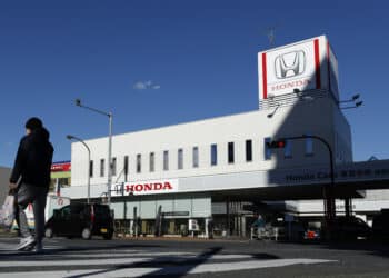 A Honda Motor Co. dealership in Tokyo. Photographer: Kiyoshi Ota/Bloomberg