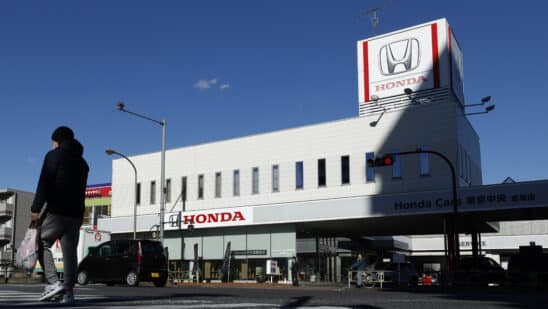 A Honda Motor Co. dealership in Tokyo. Photographer: Kiyoshi Ota/Bloomberg