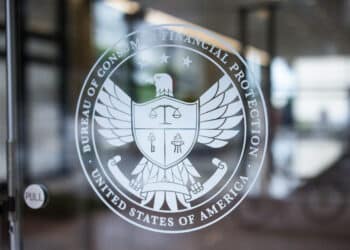 The US Consumer Financial Protection Bureau (CFPB) headquarters in Washington, DC, US, on Thursday, May 9, 2024.