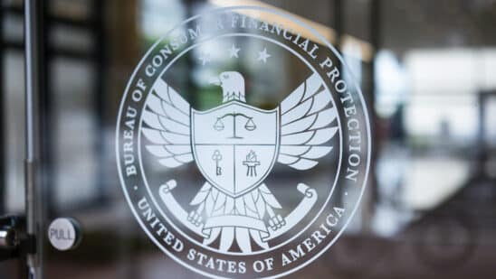 The US Consumer Financial Protection Bureau (CFPB) headquarters in Washington, DC, US, on Thursday, May 9, 2024.