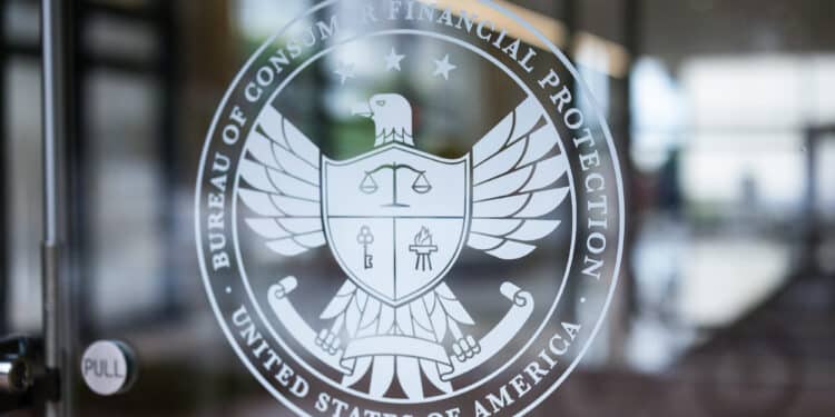 The US Consumer Financial Protection Bureau (CFPB) headquarters in Washington, DC, US, on Thursday, May 9, 2024.