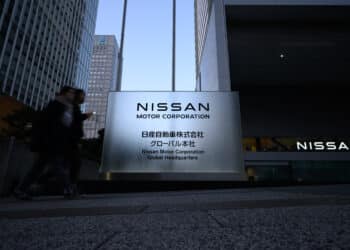 The Nissan Motor Co. global headquarters in Yokohama on Feb. 12. Photographer: Akio Kon/Bloomberg