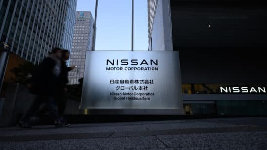 The Nissan Motor Co. global headquarters in Yokohama on Feb. 12. Photographer: Akio Kon/Bloomberg