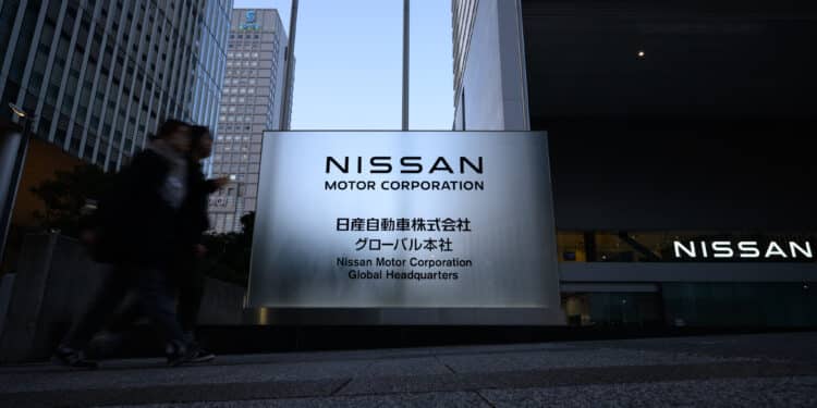 The Nissan Motor Co. global headquarters in Yokohama on Feb. 12. Photographer: Akio Kon/Bloomberg