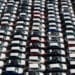 Kia vehicles at the Port of Seattle in Seattle, Washington, US, on Wednesday, Oct. 2, 2024. Dockworkers walked out of every major port on the US East and Gulf coasts for the first time in nearly 50 years, staging a strike that could ripple across the world's largest economy and cause political turmoil just weeks before the presidential election.