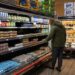 A shopper picks up eggs at a grocery store in New York, US, on Wednesday, Feb. 12, 2025. With bird flu killing millions of egg-laying chickens, prices surged more than 15% in January from a month earlier, the biggest advance since 2015, and 55% from a year before, according to a US Bureau of Labor Statistics report on Wednesday. Photographer: Yuki Iwamura/Bloomberg