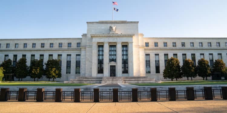 The Marriner S. Eccles Federal Reserve building stands in Washington, DC. Photographer: Erin Scott/Bloomberg
