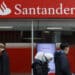 A Banco Santander SA bank branch in London. Photographer: Luke MacGregor/Bloomberg