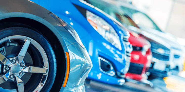 new cars in dealership