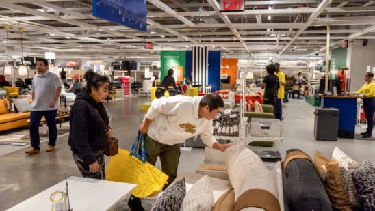 US consumers hit the brakes while goods imports sink by a record