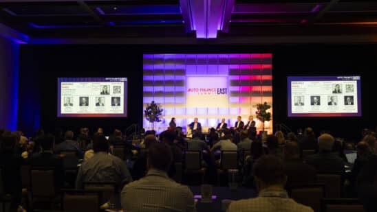 Auto Finance Summit East 2025 far away view panel