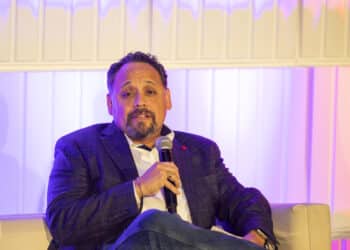 TJ Villanueva, vice president and associate counsel at GM Financial, speaks at Auto Finance Summit East 2025.