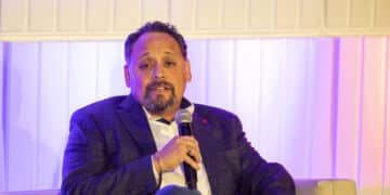 TJ Villanueva, vice president and associate counsel at GM Financial, speaks at Auto Finance Summit East 2025.
