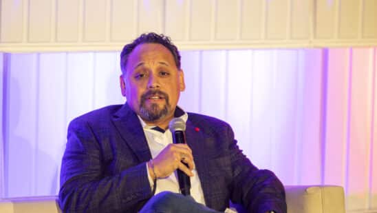TJ Villanueva, vice president and associate counsel at GM Financial, speaks at Auto Finance Summit East 2025.