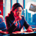 AI concept executive at desk