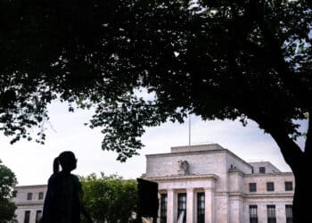 The Marriner S. Eccles Federal Reserve building in Washington. Photographer: Nathan Howard/Bloomberg