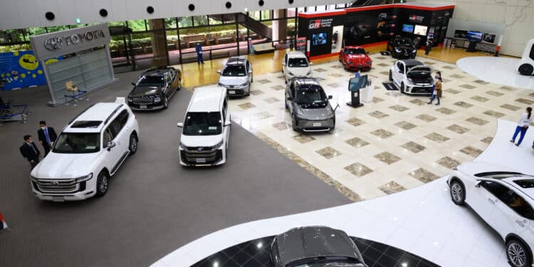 Toyota sales hit third monthly record on Japan, US demand