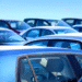 used vehicles on lot blue tinge