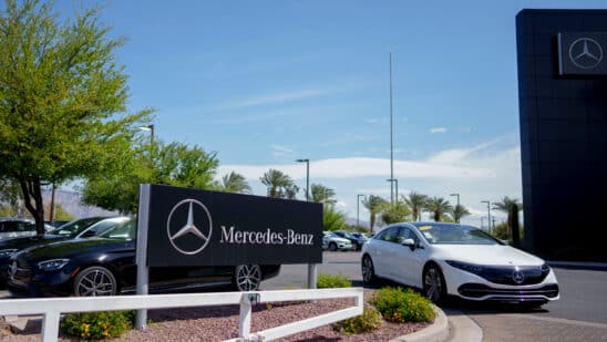 Mercedes car sales drop as tariffs crimp demand in US, China