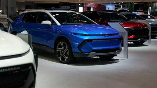 As Tesla US sales dip, GM EVs close the gap