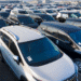 cars on dealer lot