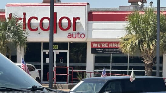 A Tricolor Auto dealership. Photographer: Julie Fine/Bloomberg