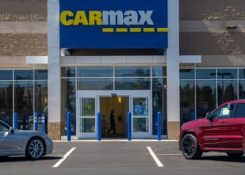 A CarMax location in Fremont, California, US, on Monday, Aug. 19, 2024. Retail sales of used EVs jumped 70% in the first half of the year, according to market researcher Cox Automotive.

A CarMax in Fremont, California.

Photographer: Amy Osborne/Bloomberg