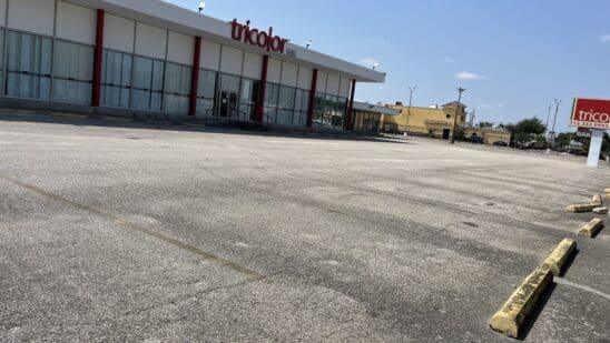A Beechnut Tricolor location empty on Sept. 17, 2025