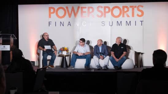 PANELISTS: Michael Campbell, F&I Manager, Destination Cycle Christopher Cushing, Chief Sales Officer, SVP, Sheffield Financial Greg Ditus, General Manager, Elway Powersports/Interstate Honda GUEST MODERATOR: Tim Calhoun, Founder & President, Powersports Consulting