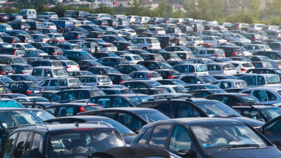 cars on lot