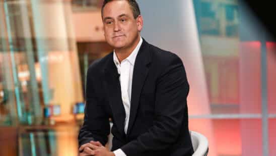 Douglas "Doug" Lebda, chief executive officer of LendingTree Inc., pauses during a Bloomberg Television interview in New York, U.S., on Tuesday, March 8, 2016. Lebda discussed the company's valuation and the rise of online marketplace lenders. Photographer: Chris Goodney/Bloomberg *** Local Caption *** Doug Lebda