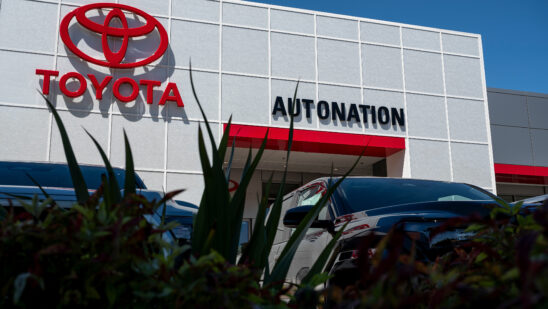 Vehicles for sale at an AutoNation Toyota dealership in Hayward, California, US, on Monday, June 24, 2024. The hack that's disrupted business at thousands of car dealerships in North America is now in the process of getting resolved, the targeted software provider CDK Global said.