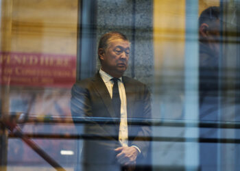Daniel Chu arrives at federal court in New York on Jan. 13.