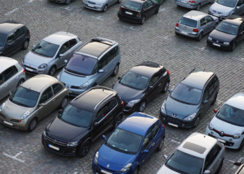 cars in lot