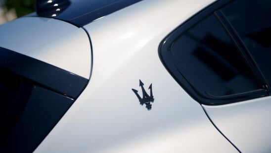 A new Maserati vehicle at a Maserati dealership in Los Angeles, California, US, on Wednesday, April 30, 2025. Photographer: Eric Thayer/Bloomberg
