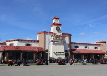 Indian Daytona Beach was one of the two RideNow dealerships that broke sales records during this year's Daytona Bike Week.
