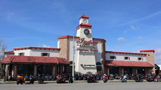 Indian Daytona Beach was one of the two RideNow dealerships that broke sales records during this year's Daytona Bike Week.