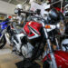 Yamaha Motor Co. motorcycles are displayed at a dealership in Tokyo, Japan, on Tuesday, Feb. 15, 2011. Yamaha Motor Corp., the world's second-biggest motorcycle maker, posted full-year profit of 18.30 billion yen, the company said in a statement today.
