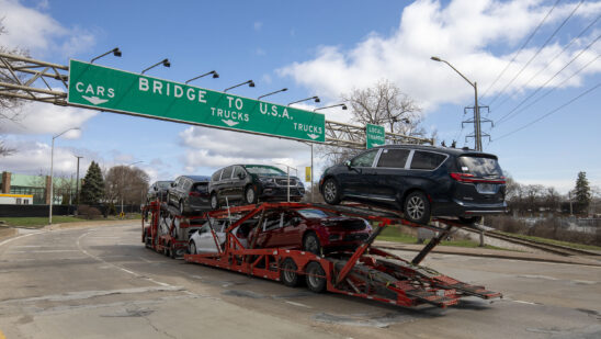 Trump vows to double Canadian auto tariffs, escalating fight
