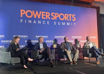 C.J. Moore, Associate Editor – Capital Markets, Auto Finance News, Mike Bagull, Vice President of Partnerships & Sales – RV & Marine, Octane, Jud Chamblee, Director of Indirect Sales, TDECU and Jon Krumdick, Chief Executive Officer, Ironhorse Funding at Powersports Finance Summit 2026