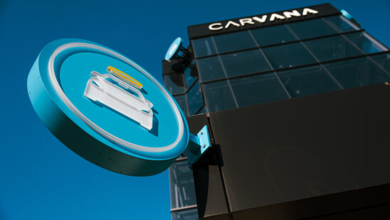 A Carvana vending machine in Uniondale, New York.
